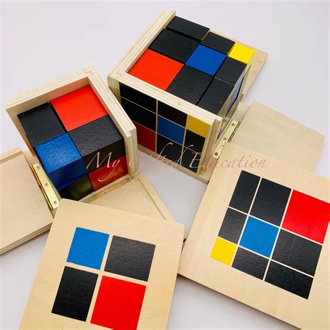 Montessori Binomial Trinomial Cube My Ted Education