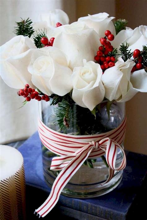 Top 18 Beautiful Christmas Wedding Centerpieces Ideas Holiday Floral