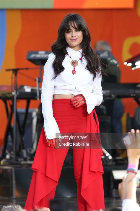 Camila Cabello Performs On Abcs Good Morning America At News