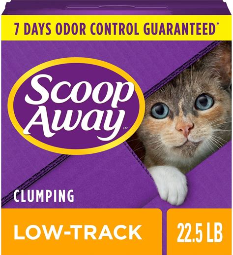 Scoop Away Low Track Clumping Fresh Spring Air Scent Cat Litter 225