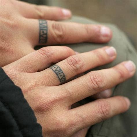 Update More Than Wedding Ring Tattoos Mens Best Vova Edu Vn