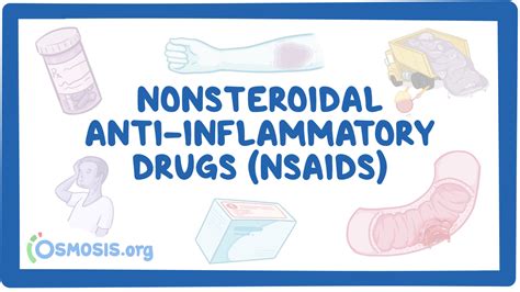 Nonsteroidal Antiinflammatory Drugs NSAIDs Osmosis Video Library