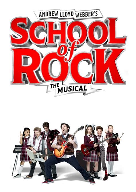 School Of Rock Musical Theatre Poster