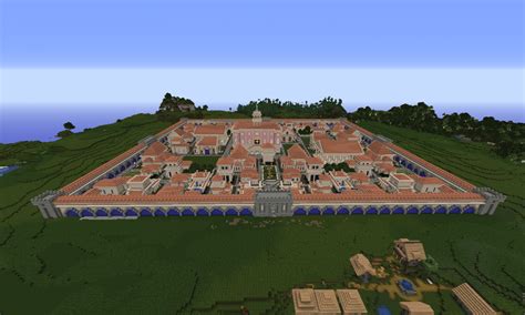 Roman Village Towny Spawn Now 100 Finished Minecraft Map