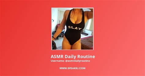 Asmr Daily Routine Youtube Channel Statistics Analytics Speakrj Stats