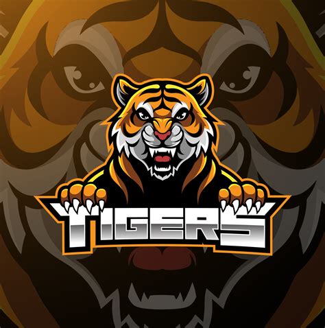 Diseño De Logotipo De Mascota De Cara De Tigre 2973846 Vector En Vecteezy