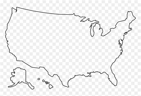 Best Ideas For Coloring Outline Of Usa