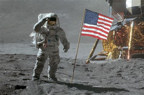 Beyond A Shadow Of A Doubt Us Flags Still Standing At Apollo Moon