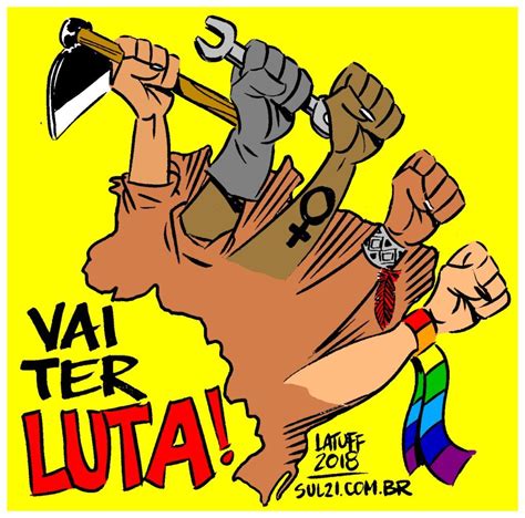 Latuff Por Democracia Liberdades E Direitos Sul 21 Cartazes
