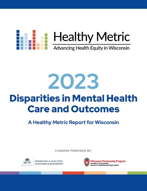 healthy metric releases mental health disparities report health innovation program