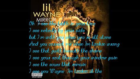 Hq Lil Wayne Mirror On The Wall Lyrics Youtube