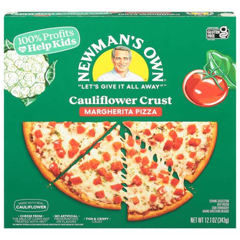 Save On Newman S Own Thin Crispy Cauliflower Crust Pizza Margherita