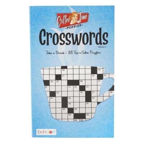 Coffee Time Crosswords Puzzles Set Of 3 Volumes 1 2 3