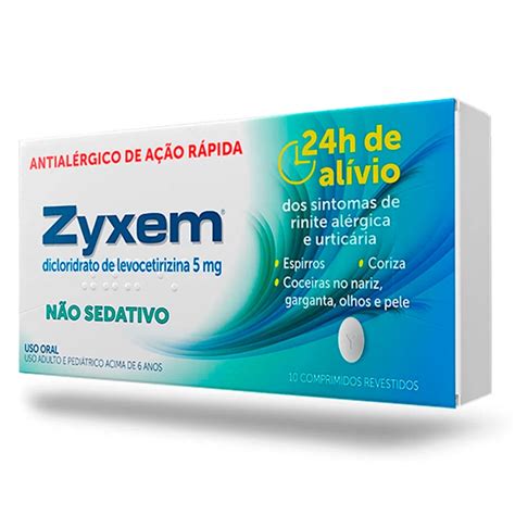 Indicações Para que serve e Bula Zyxem com comprimidos Farmácia Mix