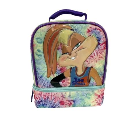 Space Jam A New Legacy Lola Bunny Double Compartment Insulated Lunch