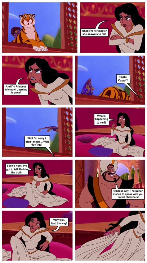 Post Aladdin Series Jasmine Rajah Razoul Comic