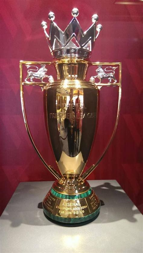 The Only Gold Epl Trophy In History Sports Nigeria