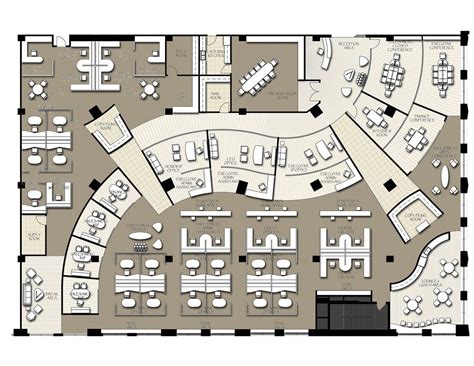 Commercial Design In 2020 Office Layout Plan Office Floor Plan