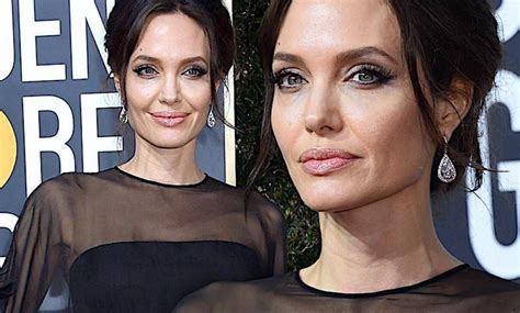 Złote Globy 2018 Angelina Jolie Oczarowała Na Czerwonym Dywanie Przyszła Na Galę W