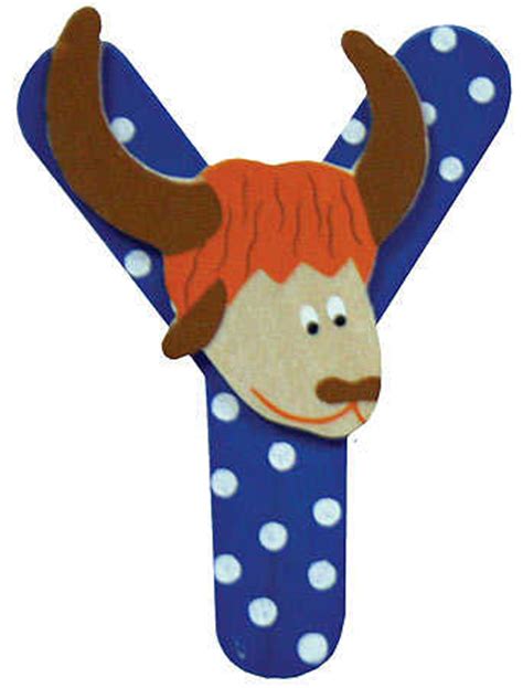 Animal Letter "Y" - Paper Crafting - Craft Supplies