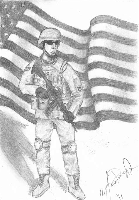 American Soldier By Celebreth On Deviantart