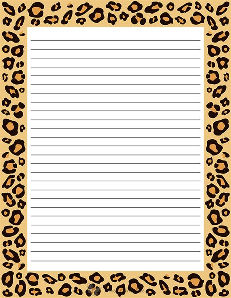 Leopard Print Border Clipart 10 Free Cliparts Download Images On