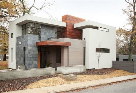 Great Image Of Modern House Materials Exterior House A Architektúra