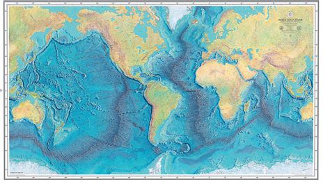 The Worlds First Ocean Floor Map Australian Geographic