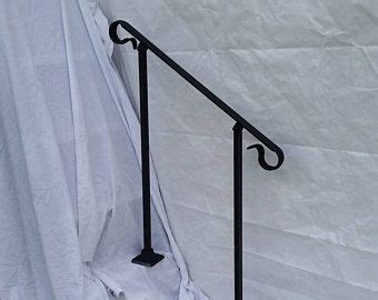 Atemou single step handrail,black handrail railings 1 step handrail metal wrought iron handrail, handrail railings for steps porch single step handrail. 2 Step Hand Railing : How To Paint Your Stair Railing And ...