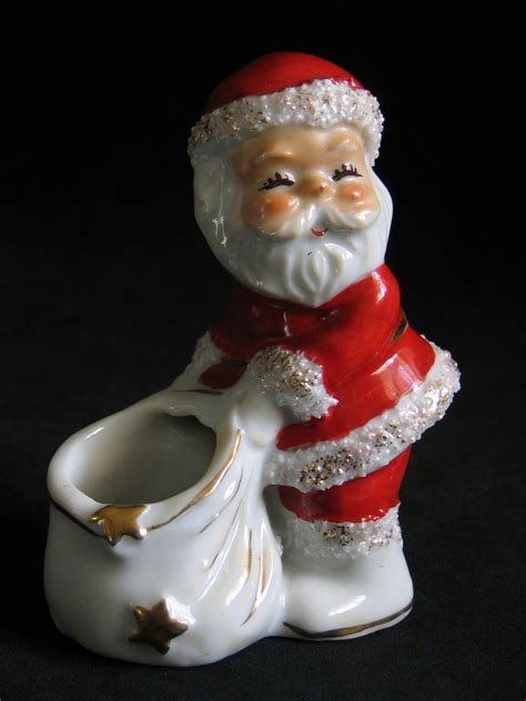 Vintage Ceramic Santa Figurine