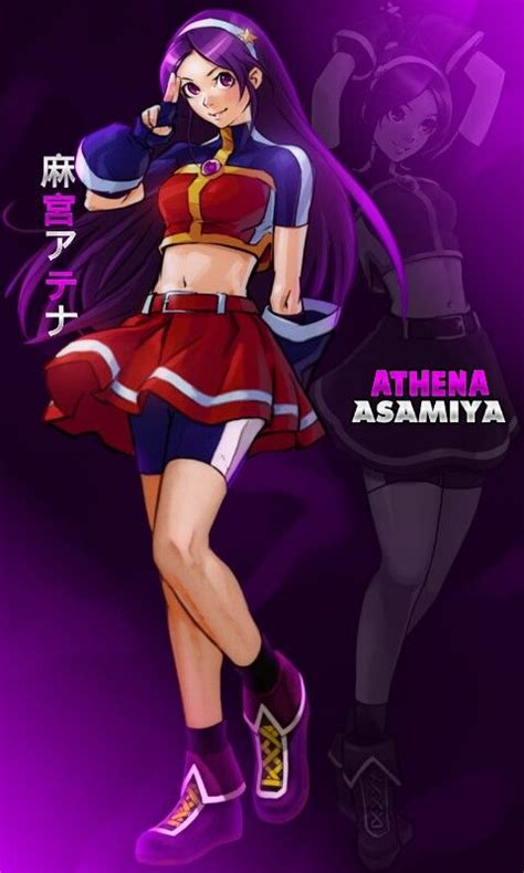 Athena Asamiya The King Of Fighters Yuri Kof Snk King Of