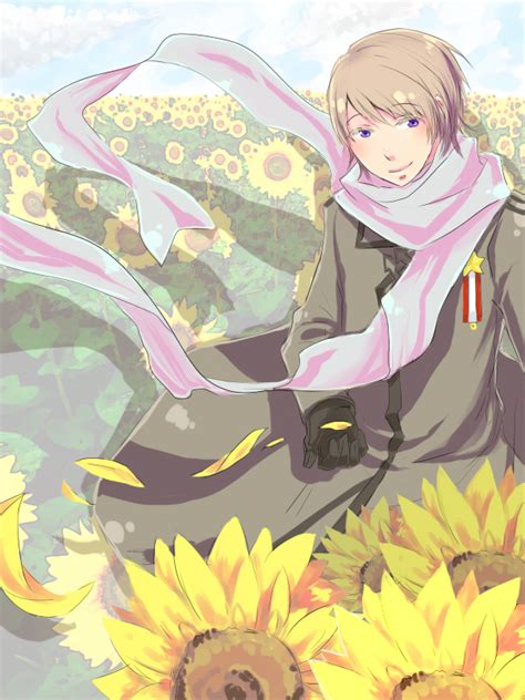 Aph Russia And Sunflower By Sakaumi On Deviantart