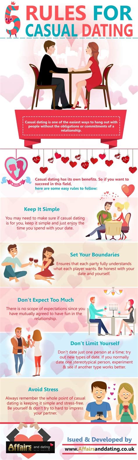 5 rules for casual dating adult dating affairs and dating