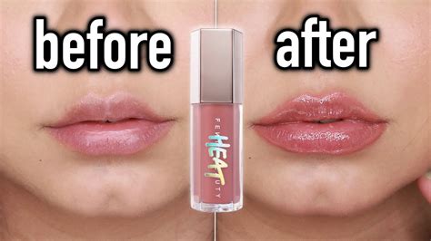 The Best Lip Plumping Gloss New Fenty Beauty Gloss Bomb Heat Lip Luminizer Plumper Review Fu