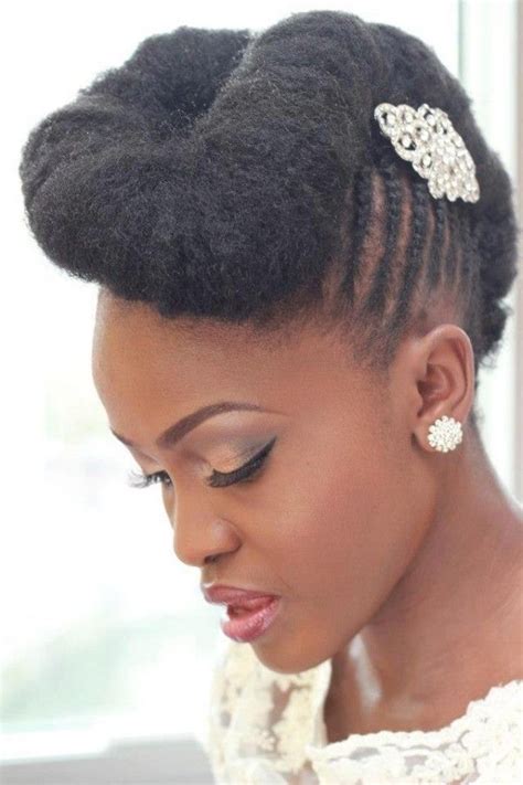 12 Natural Black Wedding Hairstyles For The Offbeat And On