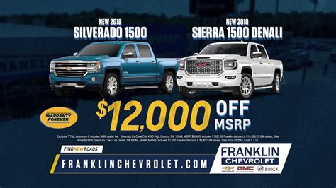 Franklin Chevrolet Million Dollar Truck Sale Youtube