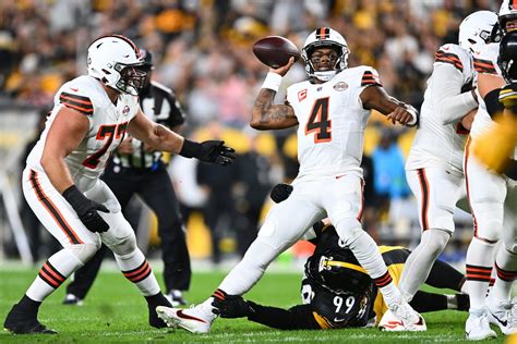 Cleveland Browns Vs Pittsburgh Steelers 2nd Quarter Game Thread