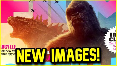Godzilla X Kong Epic New Magazine Images Give Us Bts Look At The Movie