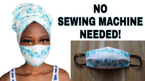 (5) face masks make breathing more difficult. DIY Face Mask // No sewing machine // No sew // how to make a medical fa... in 2020