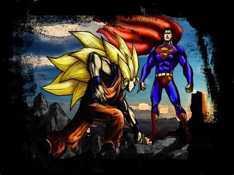 goku vs superman comic