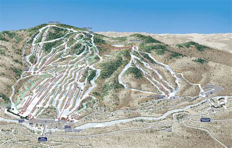 Loon Mountain Piste Map Trail Map