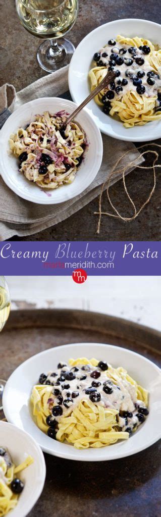 Creamy Blueberry Pasta Recipe