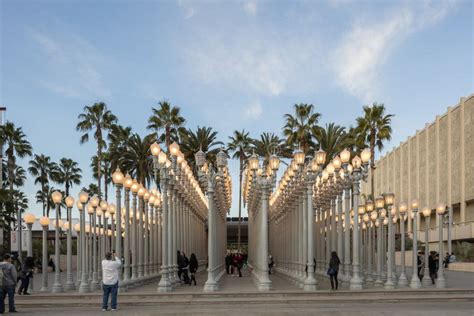 Exterior Of Los Angeles County Museum Of Art Editorial Stock Photo