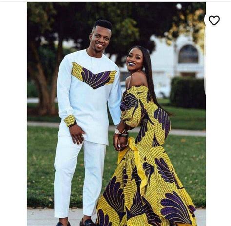 African Couples Outfit Ankara Outfits For Couple African Men Etsy In