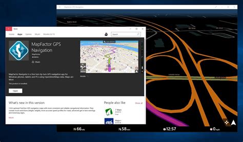 Windows 10 Pc And Mobile Version Of Mapfactor Gps Navigation Launches
