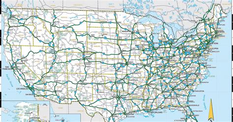 Map Of Usa States With Highways Draw A Topographic Map