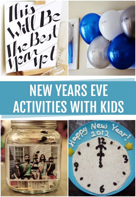 15 New Years Eve Activities For Kids Craft