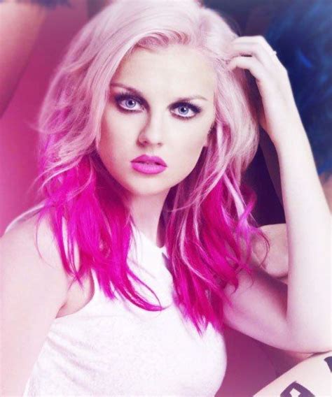 Perrie Edwards Pink Hair Pink Ombre Hair Hair Beauty