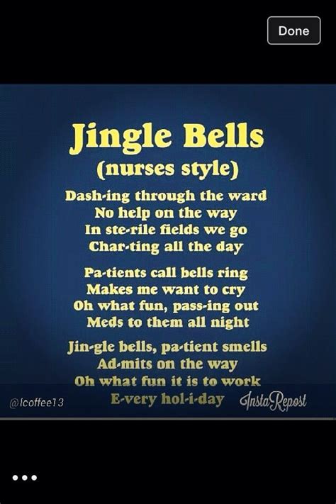 Funny Nursing Poem Nurse Humor