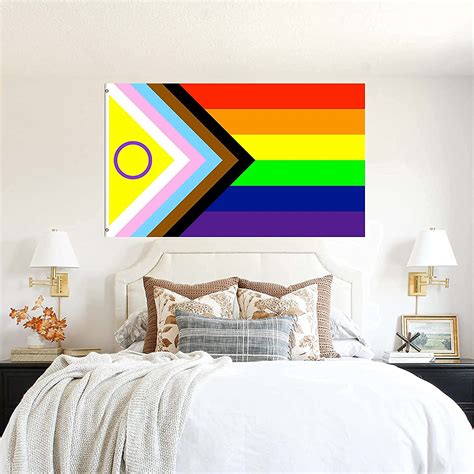 Buy Intersex Inclusive Progress Pride Flag 3ftx5ft 2021 Redesign To